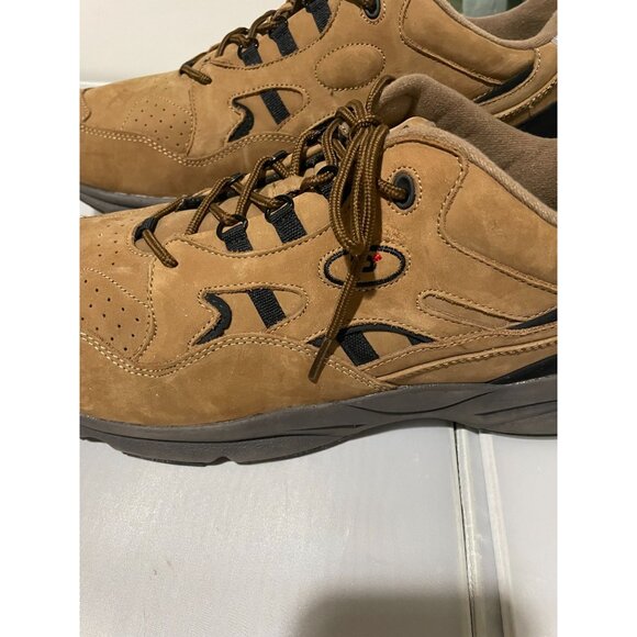 Propet Stability Walker Men's Athletic Shoes Size 16 X (3E) Leather Upper Tan & - Picture 6 of 16